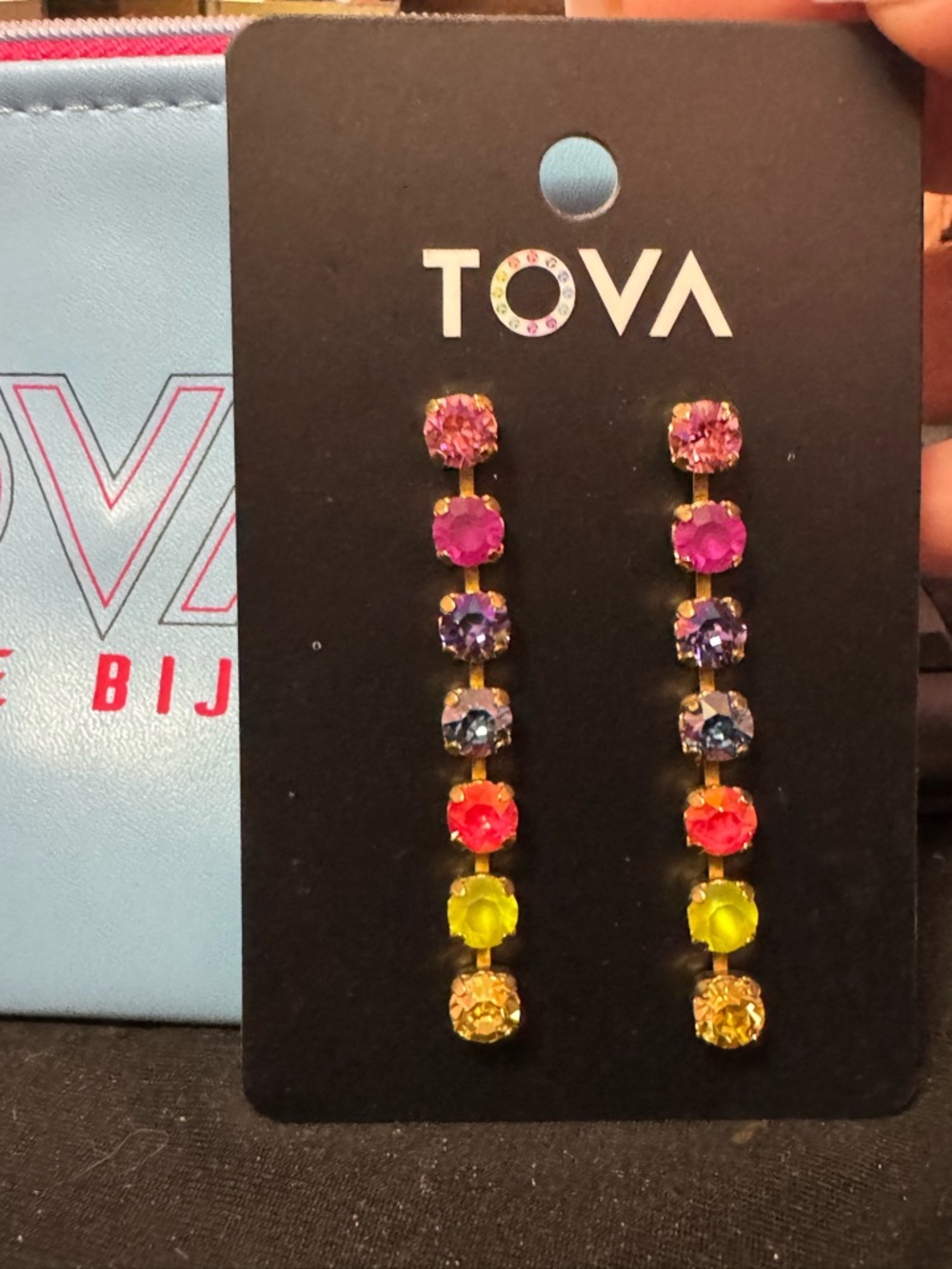 TOVA Candy Crush Earrings - Vibrant Stones